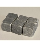 Savoy Soapstone Ice Cubes for Drinks Beverage Whiskey 6 USA With Bag Pouch - €8,59 EUR