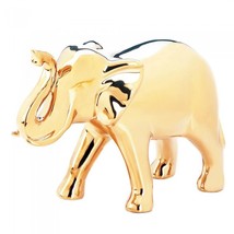 Large Golden Elephant Figure - £27.17 GBP