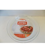 Pyrex Basics Round Clear Glass Bakeware Pie Dish 9.5&quot;  - $11.78