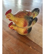 Vintage Stackable Salt &amp; Pepper Sheer S - $12.20