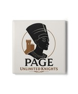 Page Unlimited Knights Ceramic Coaster with African Queen Design - €16,06 EUR
