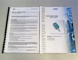 MBRAUN Moisture Probe MB-MO-SE1 Maintenance Manual - $17.44