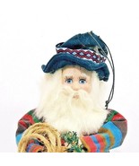 Macys Holiday Lane Chili Pepper  Christmas Santa Figurine 10 1/2&quot; Tall - $342.73 MXN
