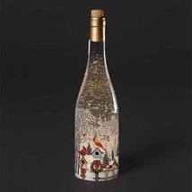 12 inch wine bottle with Cardinals - £70.66 GBP