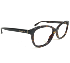 Coach Eyeglasses Frames HC 6173 5120 Dark Tortoise Brown Black Cat Eye 54-16-140 - £33.56 GBP