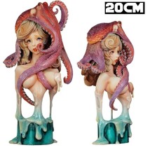 Resin Figure Kit &quot;Octopus Little&quot; grief Bust Garage Unpainted Model HIGH QUALITY - £48.86 GBP