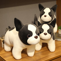 Cute Bulldog Plush Doll Stuffed French Bulldog Plush Toys For Children Soft Thro - £17.45 GBP
