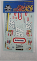 Slixx Decals 0297C-1936 #97 Little Tikes Racing Car 1/24 1/25 NASCAR Revell Taur - $9.99