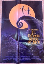 Mexican Lobby card TIM BURTON&#39;S THE NIGHTMARE BEFORE CHRISTMAS Movie Pos... - $46.74