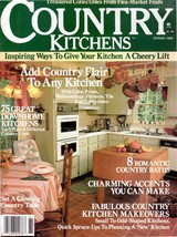 Country Kitchens Magazine Spring 1988 Give Your Kitchen a Cheery Lift - $2.50