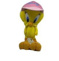 Tweety Bird Plush Looney Tunes 18&quot; With Hat Warner Bros Stuffed Toy - £11.98 GBP