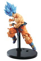 Goku SSJ God Blue Figure Anime Statue Model 8&quot; | Dragon Ball Super | DBZ... - £23.58 GBP