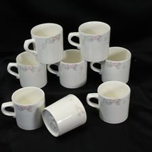 Pfaltzgraff Wyndham Cups Mugs 3-1/8" Tall  Lot of 8 - $10.77