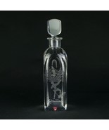 Orrefors Romeo &amp; Juliette Wine Decanter, Vintage Sweden Art Glass Signed... - £112.72 GBP