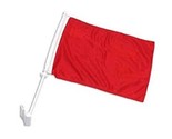 Moon Knives 12x18 Wholesale Lot 12 Solid Red Car Vehicle 12&#39;&#39;x18&#39;&#39; Flag ... - $58.88