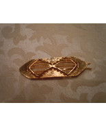 Gorgeous Vintage Woman&#39;s Lady Party Goldtone  Ornate  Hair Barrette - €2,55 EUR