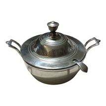 Vintage Wilton Aluminum Soup Tureen with Lid and Ladle Made in USA - $45.00