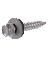 Hillman #10 x 2-1/2 in. Hex washer Self-Piercing Sheeter Screw - Count o... - $36.94 CAD