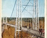 Suspension Bridge Over Royal Gorge CO Postcard PC2 - $4.99