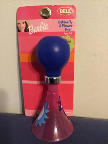 Primary image for Barbie  Butterfly & Flower  New bicycle horn by Bell 1999