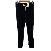 Old Navy Kids Black Ribbed Jogger Pants Size Large New - £14.40 GBP