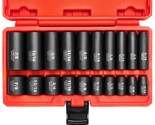 NEIKO 02434A 3/8-Inch-Drive Standard and Deep Impact Socket Set, 6-Point... - £50.62 GBP