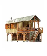 3D Cardboard Sheriff House Puzzle – Wild West DIY Model for Collectors a... - $47.93 CAD