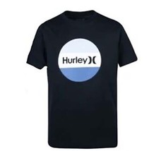 Hurley Boys Short Sleeve Logo T-Shirt, BLACK, Large 12/13 - $12.66