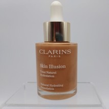 Clarins Skin Illusion Natural Hydrating Foundation 117 Hazlenut Full Sz, Nwob - £15.58 GBP