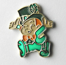 Saint St Patricks Day Leprechaun Irish Ireland Lapel Pin Badge 1 Inch - £4.50 GBP