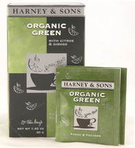 Harney & Sons Fine Teas Organic Green Citrus & Ginkgo - 20 Teabags - £4.55 GBP