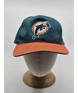 Vintage Miami Dolphins Logo 7 Snapback Hat Cap Adjustable NFL 90&#39;s - £16.39 GBP