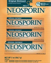 Neosporin Original First Aid Antibiotic Ointment Combo Pack, 2oz - £31.89 GBP