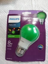 Philips Party LED Light Bulb, 60W, Green 046677463229 - $4.99
