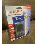 Sharp Personal Organizer NOS Schedule Games Address Book English Spanish YO-P20