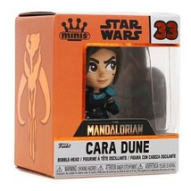 Cara Dune Star Wars The Mandalorian Funko Minis #33 BOBBLE-HEAD Figure - £11.05 GBP