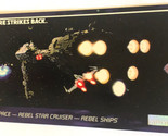 Empire Strikes Back Widevision Trading Card 1995 #144 Rebel Star Ships - $2.48