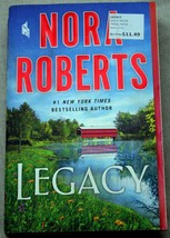 Nora Roberts 2022 tp LEGACY mother/daughter v serial killer father psychothrills - £6.03 GBP