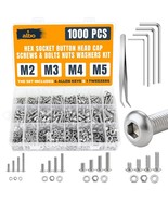 ALBO M2–M5 Screw Bolt Nut Washer Kit 1000–2000PCS 304 SS Hex Head + Tools - $394.00 MXN+