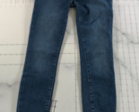 Good American Jeans Womens 2x26 Blue Skinny Distressed Cut Off Hemlines - £31.00 GBP