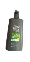 Dove Men+Care Fresh and Clean Fortifying 2 in 1 Shampoo and Conditioner 25.4 oz - £11.56 GBP