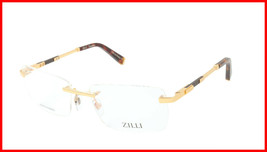 ZILLI Eyeglasses Frame Titanium Acetate Leather France Made ZI 60028 C05 - $819.63