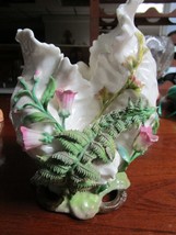 Heinz &amp; Co Germany Art Deco Basket Flowers and Leaves c1920s -aA - $162.67