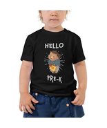 Hello Pre-K T-Shirt Back to School Toddler Kindergarten Student Gift Tee... - $19.59