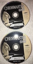 Chessmaster 6000-2 Disc Pc Cd Rom - Windows 95/98-TESTED-RARE VINTAGE-SHIPS N 24 - £9.26 GBP