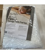ForPro Premium Fleece Massage Table Pad Set, Natural, Ultra-Light, Stain - $726.33 MXN