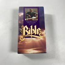 Charlton Heston Presents The Bible - 2 Tape Box Set (VHS, 1995) NEW - £2.99 GBP