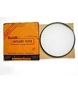 Kodak Glass 5-1/2&quot; Round Wratten Series 10 Safelight Filter  - £9.34 GBP