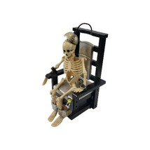 Gemmy Joltin Jack Animated Skeleton In Electric Chair Halloween Decorati... - $33.66