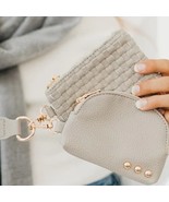 Wonderlust Woven Dual Pouch Wristlet Grey - €30,66 EUR